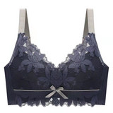 Soft Lace Women Bra Flower Style Comfortable Bra for Daily Wear