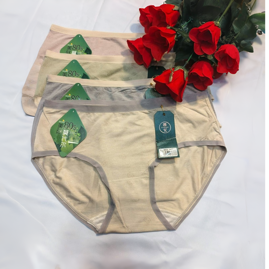 Pack of 3 Soft Shaded Cotton Underwear for Women